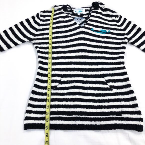 Official Mermaid Gear Race Point Fleece Striped Hoodie - Picture 8 of 9